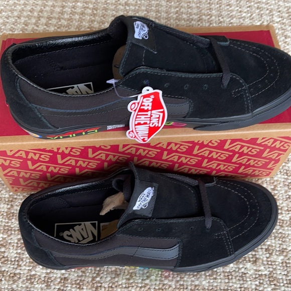 Vans Sk8-Low Disruptive Black/Black - Picture 6 of 16